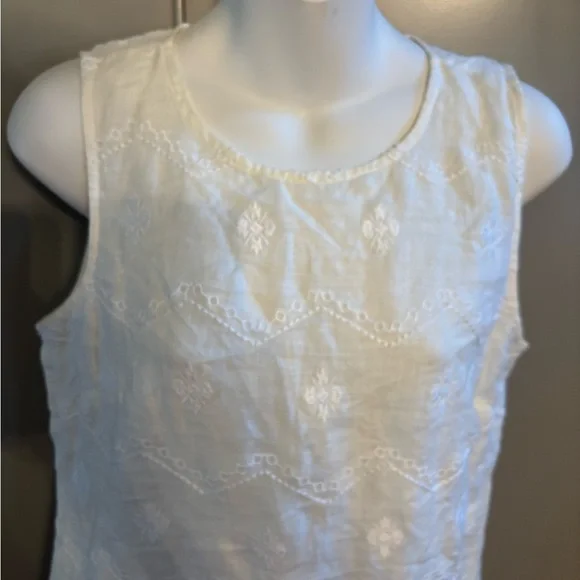 St Tropez West 100% LINEN dress sz 2 - Picture 3 of 6